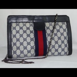 Authentic GUCCI Sherry Line Clutch/Crossbody